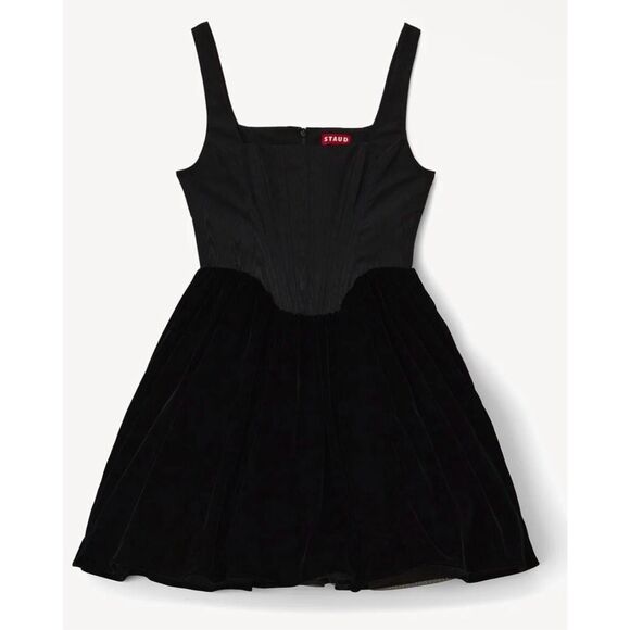 Staud Landscape Fit-&-Flare Dress - Picture 6 of 12